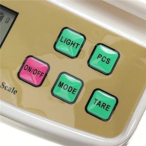 Homeverse Digital Kitchen Weighing Scale | 10kg x 1g Precision, LCD Display | Measuring Food, Cake, Vegetable, Cooking, Baking, Meal Prep, Fitness & Diet | 2x Batteries Included - Image 4
