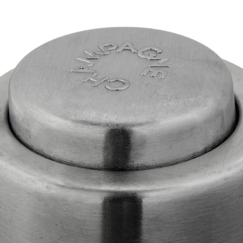 Cilio Stainless Steel Champagne Sealer, Bottle Stopper for Sealing Champagne Bottles Large - Image 4