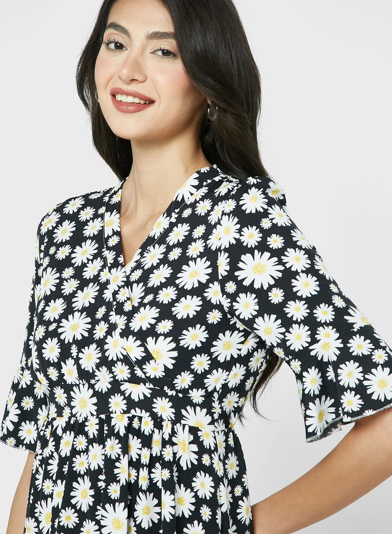 ELLA Floral Print Dress