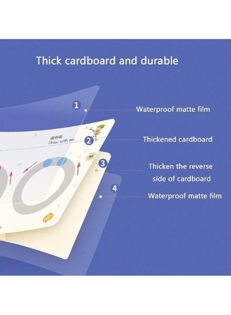 Generic Scribble smart Workbook, Magical Tracing Workbook Set, Little Curious Minds Scribble smart, Scribble smart Workbook Fast-Track Young Minds, Early Education Tracing Paper For Drawing (Level 2)  - Image 5