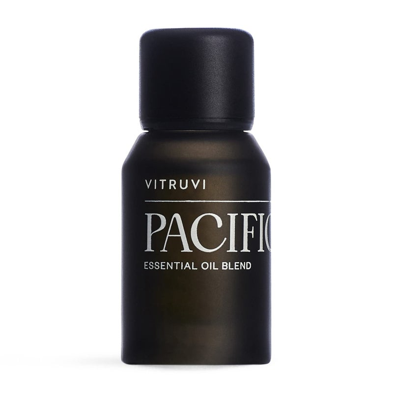 Vitruvi Pacific, Balance Essential Oil Blend, 100% Pure Amyris, Bergamot, Eucalyptus, Lavender and Basil Oil (0.5 fl.oz) - Image 1