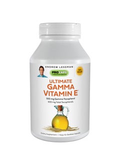 Andrew Lessman Ultimate Gamma Vitamin E 60 Softgels 500 Mg Gamma Tocopherol Protective Vitamin E. Four High Potency Forms Of Natural Tocopherols. Powerful Anti Oxidant. No Synthetic Forms  - Image 2