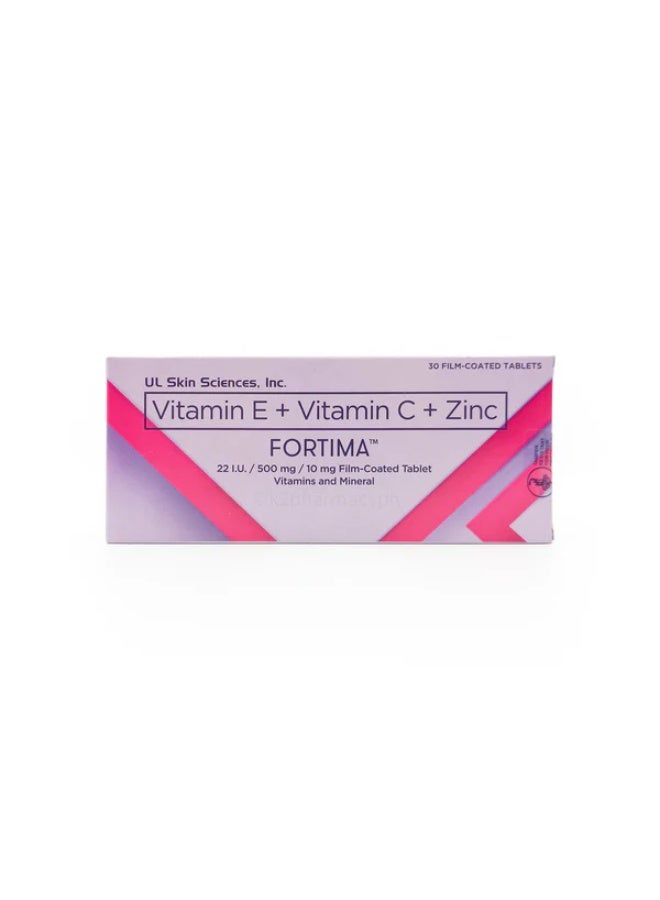 Fortin Fortima Vitamins (Vitamin E, Vitamin C, and Zinc) tab