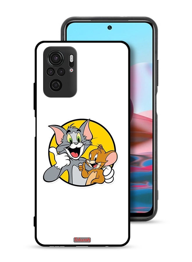 Tolwak Xiaomi Redmi Note 10S Protective Case Cover Tom And Jerry - Image 1