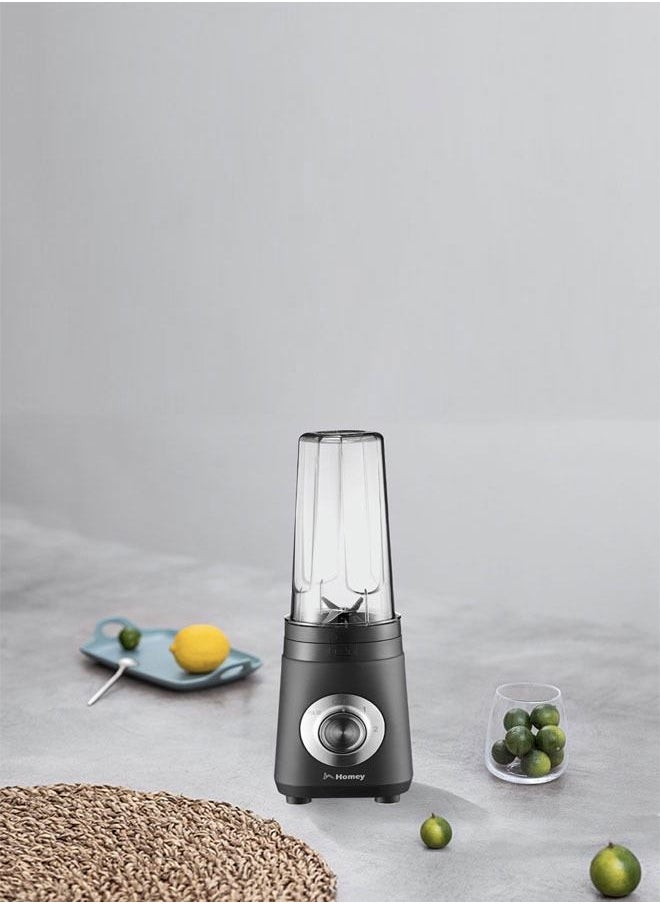 Homey - Homey Stainless Steel Blender - 290-320W Power, 600ml+300ml Capacity - Effortless Blending Every Time - Image 1