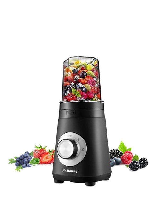 Homey - Homey Stainless Steel Blender - 290-320W Power, 600ml+300ml Capacity - Effortless Blending Every Time - Image 1