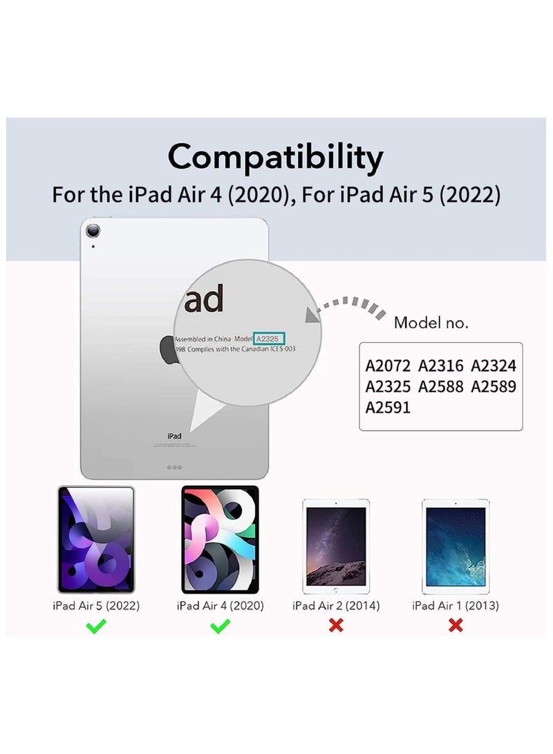 ELTRAZONE Ultra Clear Case for iPad Air 4 10.9 inch 2020, Shockproof Transparent Case for iPad 10.9 Air 4th Generation, TPU Silicon Back Cover for iPad Air 4 - Image 5