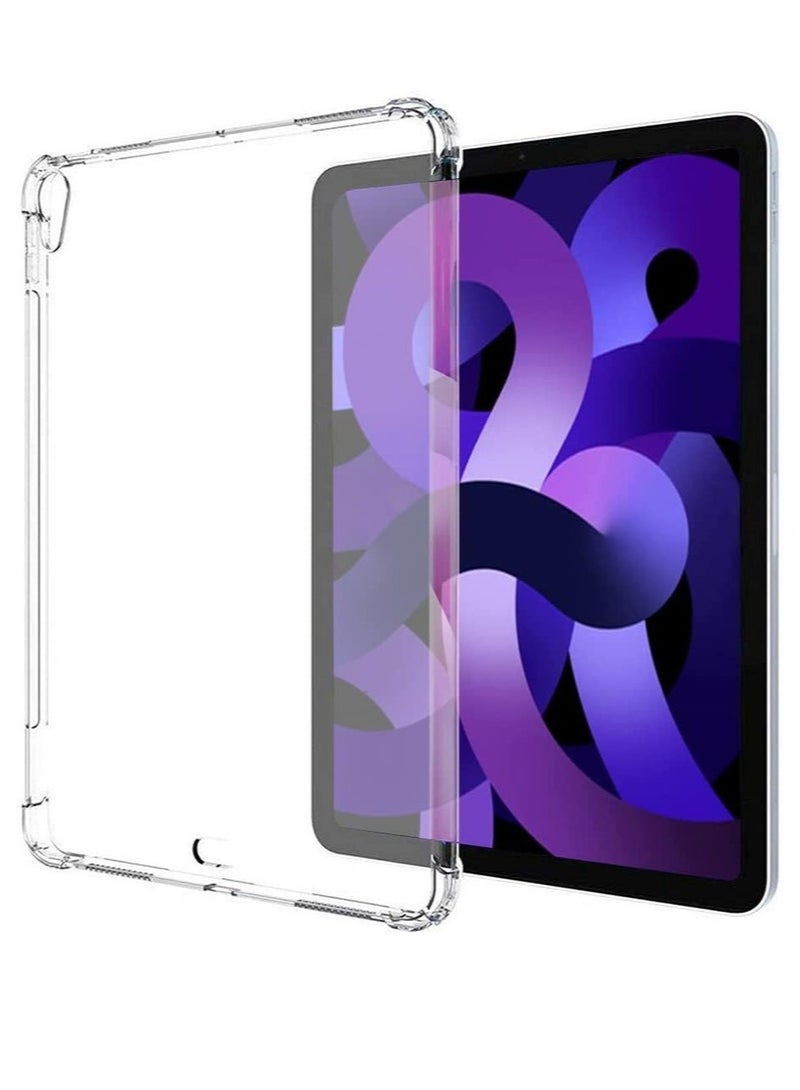 ELTRAZONE Ultra Clear Case for iPad Air 4 10.9 inch 2020, Shockproof Transparent Case for iPad 10.9 Air 4th Generation, TPU Silicon Back Cover for iPad Air 4 - Image 1