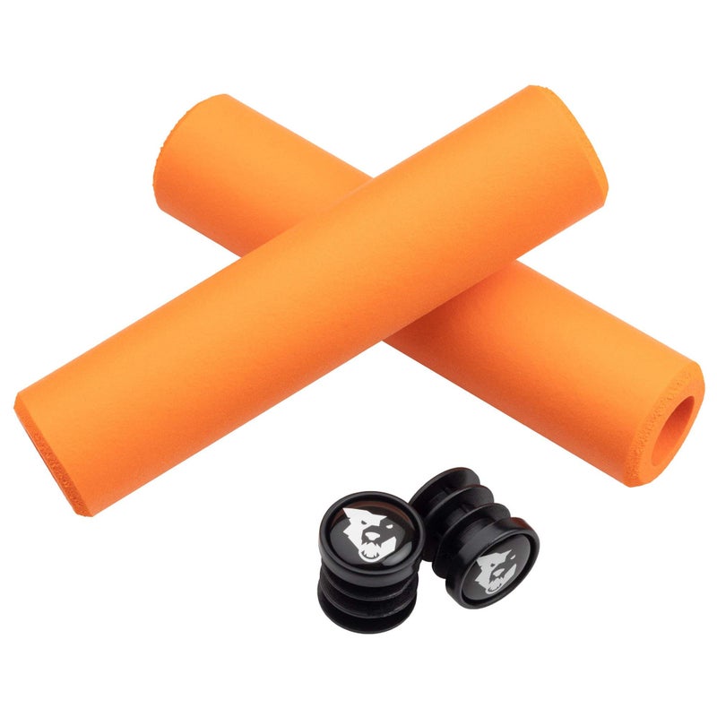 Wolf Tooth Silicone Mountain Bike Grips: Karv - Image 1