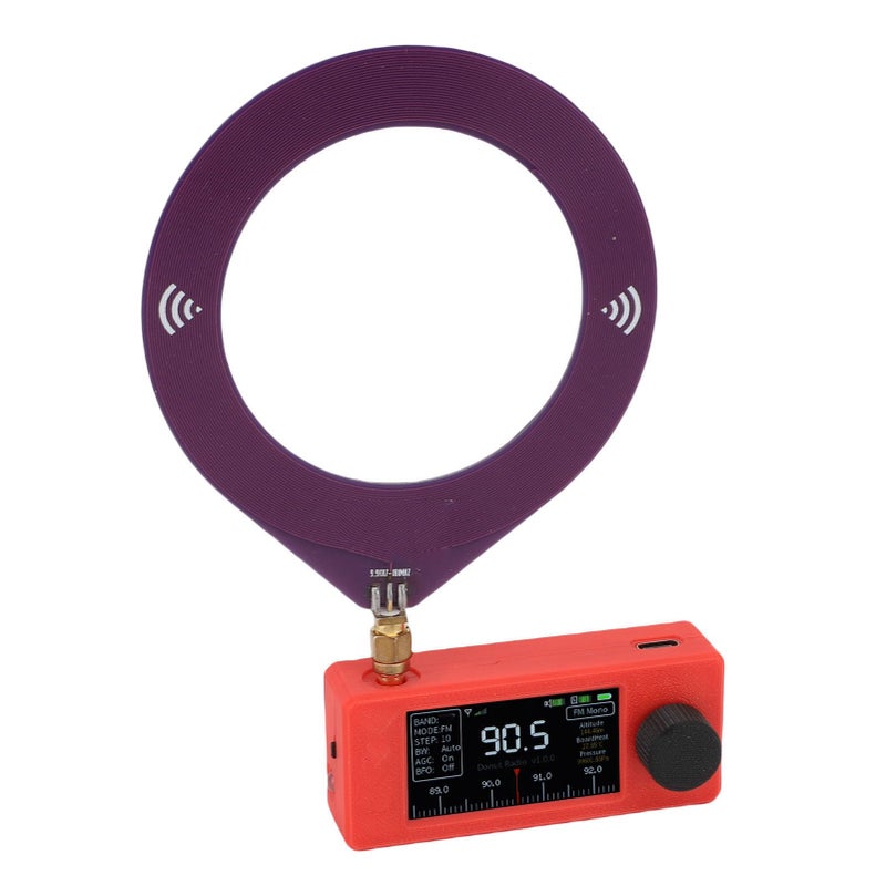 راديو AM FM محمول مع شاشة ملونة ومصباح LED للفرق HF SW MW VHF - Image 3