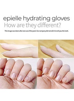 Epielle Hydrating Hand Masks (6Pk Gloves) For Dry Hands Shea Butter Jojoba Oil Vitamin E Intensive Spa Treatment Beauty Gift Gift Set Spa Day Korean Skincare  - Image 3