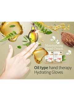 Epielle Hydrating Hand Masks (6Pk Gloves) For Dry Hands Shea Butter Jojoba Oil Vitamin E Intensive Spa Treatment Beauty Gift Gift Set Spa Day Korean Skincare  - Image 5