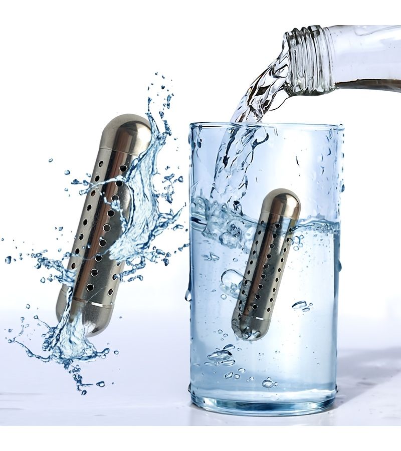 عصا المياه القلوية المحمولة (عدد 2 قطعة)، فلتر غني بالهيدروجين والطاقة المعدنية - Image 3