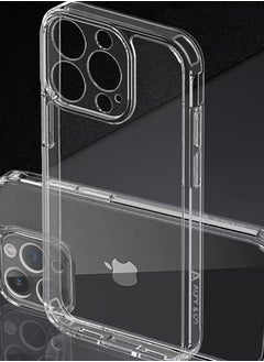ALFY & CO Apple iPhone 13 Pro Case 6.1 inch Anti-Yellowing Military Cover Hard Anti-Explosion Back Ultra Thin Case Anti-Drop Shockproof Protection Full Coverage Lens Clear  - Image 5