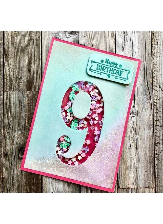 Generic - Stripe Lottery Ticket Stamps With Metal Dies Sentiments Stamps Tag Paper Craft Metal Die Cuts Scrapbooking Cutting 1Pc Stamps + 2Pc Die Cuts - Image 1