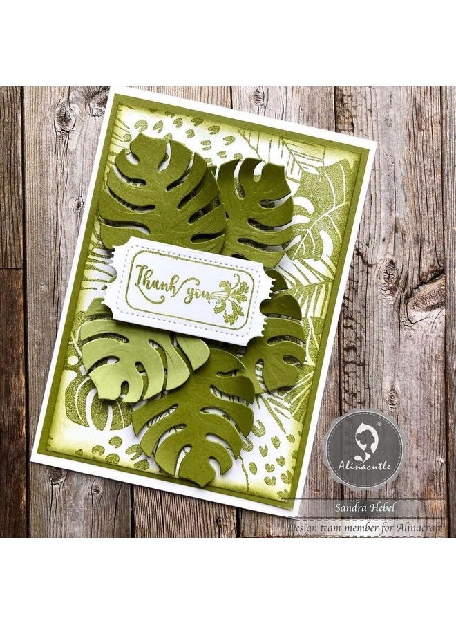 Generic - Stripe Lottery Ticket Stamps With Metal Dies Sentiments Stamps Tag Paper Craft Metal Die Cuts Scrapbooking Cutting 1Pc Stamps + 2Pc Die Cuts - Image 1
