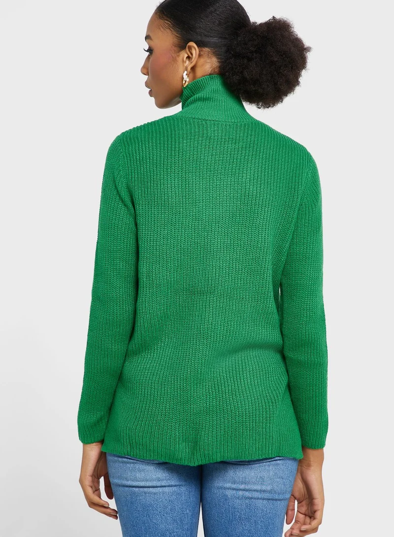 ELLA High Neck Sweater