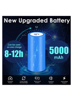 Generic Rechargeable Flashlight 10000 Lumens Brightest Powerful Led Flashlight, Super Bright Waterproof Flashlight with 26650 Battery, Zoomable, 5 Light Modes, for Emergencies  - Image 4