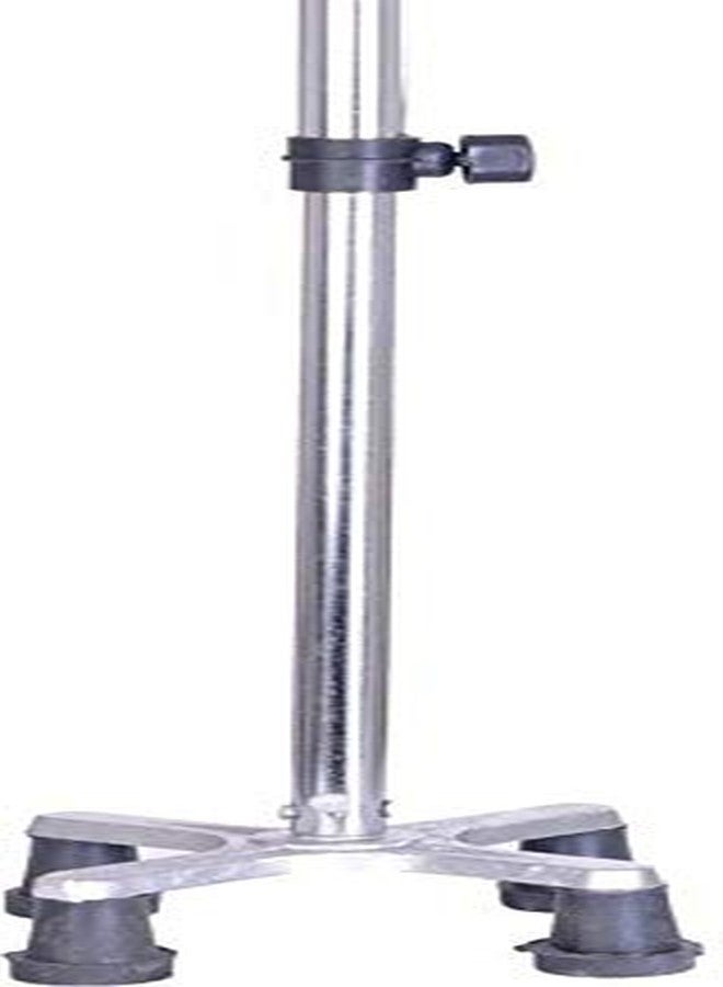 SR BIOTECH Four Leg Walking Stick MS Material,Height Adjustable,Old Age Stick for Men & Women | Walk Stick for Old People | Walking Sticks with Enhanced Stability | Customizable Comfort - Image 2