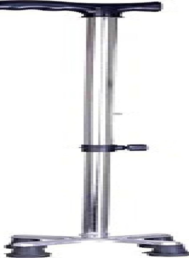 SR BIOTECH Four Leg Walking Stick MS Material,Height Adjustable,Old Age Stick for Men & Women | Walk Stick for Old People | Walking Sticks with Enhanced Stability | Customizable Comfort - Image 1