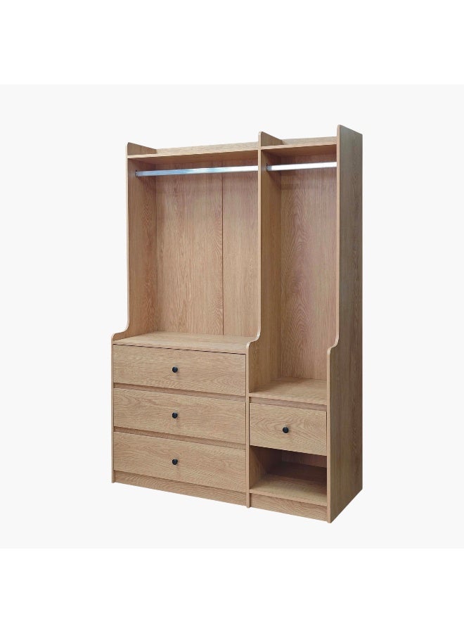 Home Box Movo Shelley Coat Rack in Natural Wood for Home - Image 2