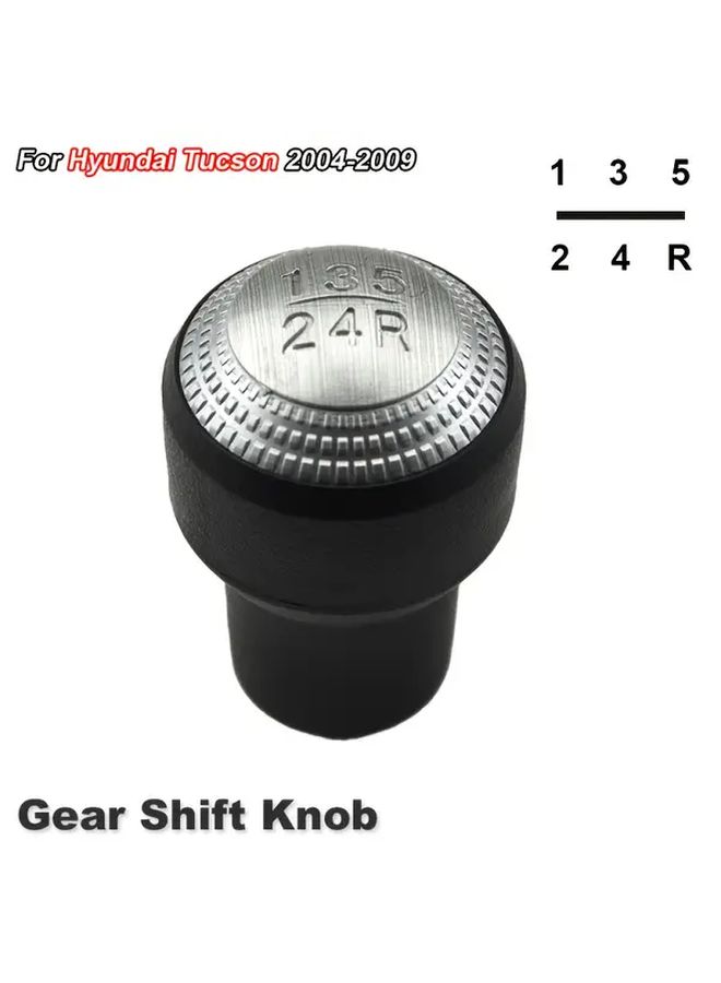 Gear Shift Knob Black With Red Accents For 5 Speed Manual Transmission Easy Installation - Image 5