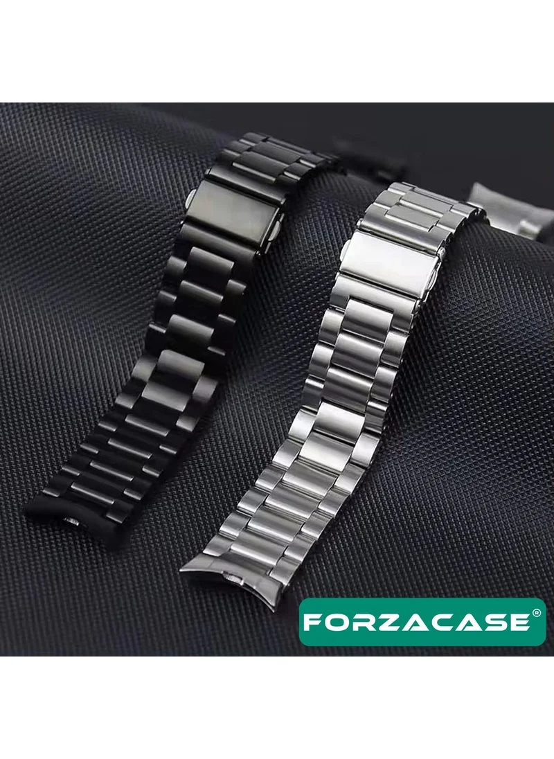 Forzacase Metal Link Strap Compatible with Samsung Galaxy Watch Fe - FC790