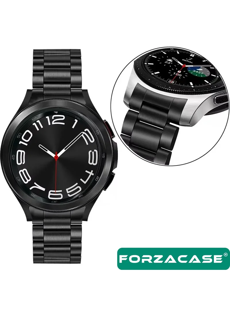 Forzacase Metal Link Strap Compatible with Samsung Galaxy Watch Fe - FC790