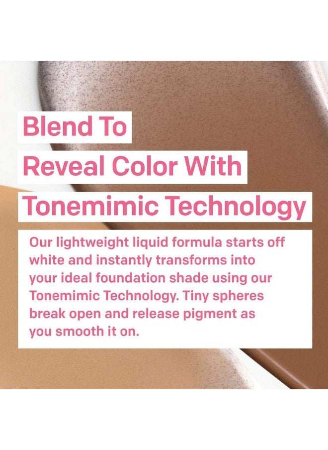 Almay - Skintone Matching Foundation Smart Shade Face Makeup Hypoallergenic Oil Free Fragrance Free Dermatologist Tested With Spf 15 Light Medium Mine 1 Oz - Image 1