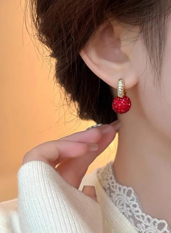Take Two  Embellished Ball Dangle Earrings for Women | Best Price UAE