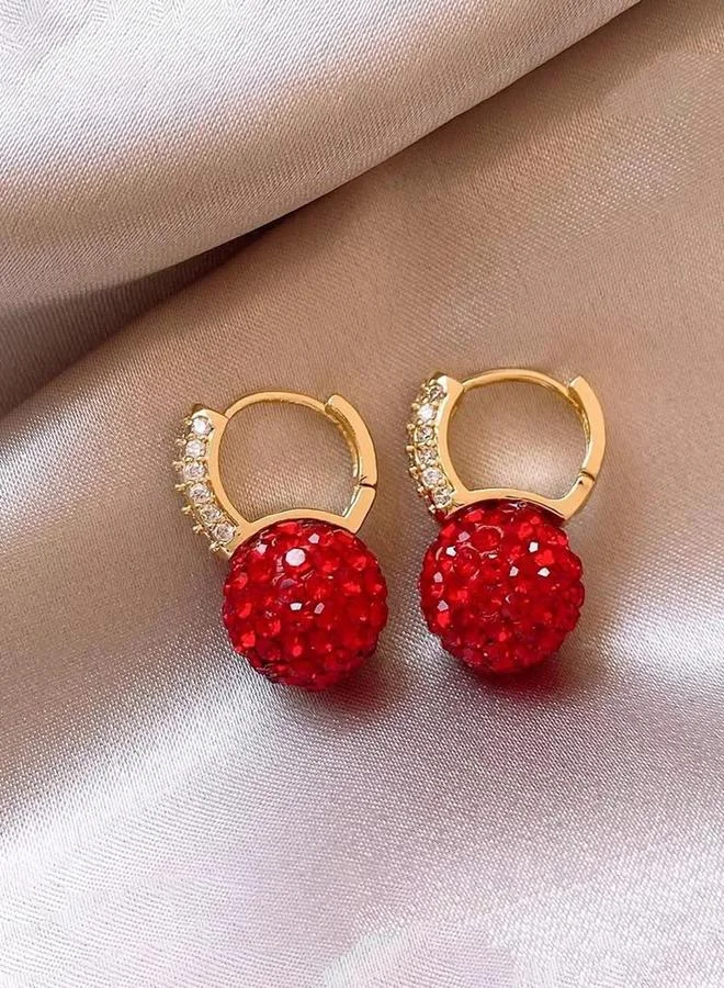 Take Two  Embellished Ball Dangle Earrings for Women | Best Price UAE