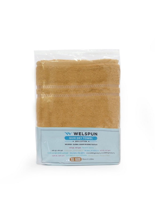 Welspun 100% Cotton Quik Dry Bath Towel | High Absorbency Super Soft, Fast Drying Towels for Bath | 380 GSM Large Size 1 Piece Bath Towel for Men and Women | Sized 70cm X 150cm Green - Image 4