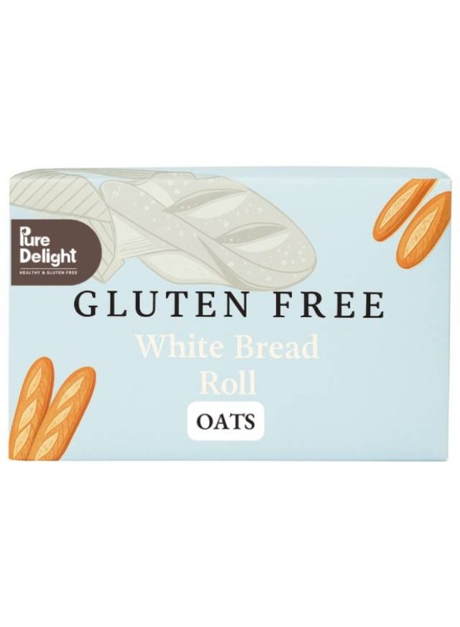 Bread Roll White Oat - 6x50g