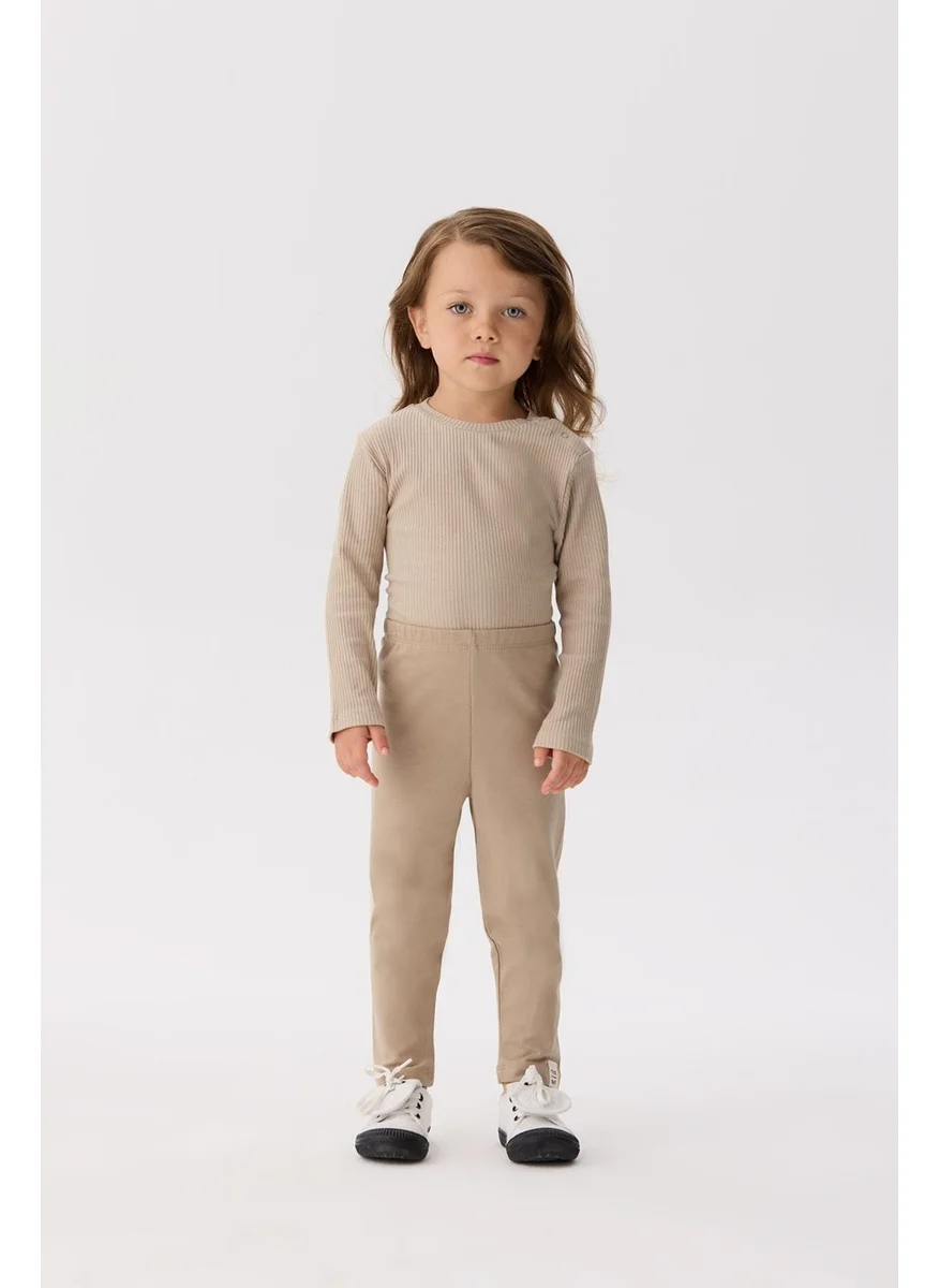 تايس Bg Store Baby Girl Beige Bodysuit
