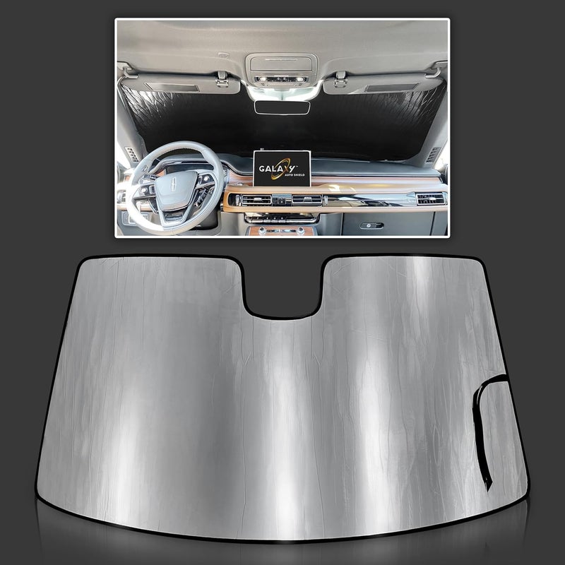 Galaxy Auto Shield Custom Fit Reflective Windshield Sun Shade for Lincoln Aviator (2020-2025) - Image 1