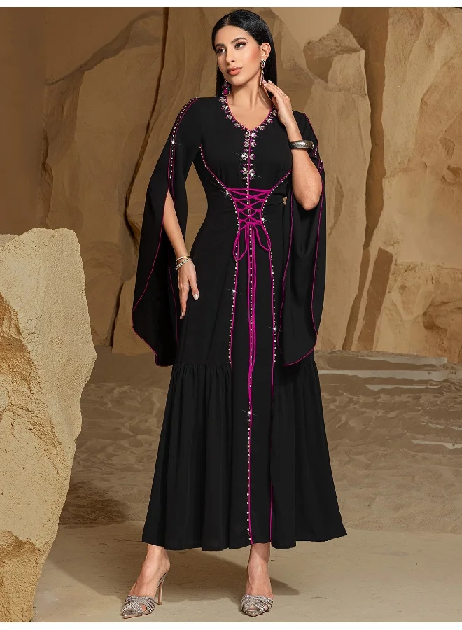 مدام يونيك عباءة نسائية عصرية مع تطريز للأزياء الإسلامية من دبي للتصدير إلى الشرق الأوسط