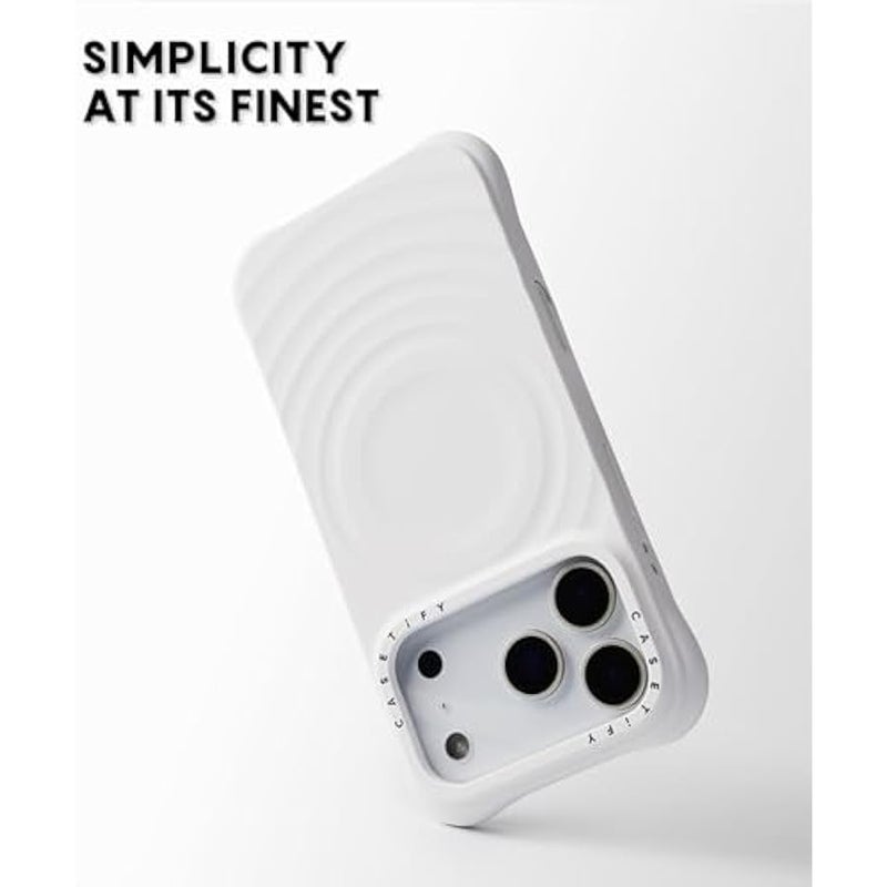 Casetify Ripple Silicone Case for iPhone 16 Pro Max 【Magsafe Compatible / 6.6 ft. 2X Military Grade Drop Protection】 Soft-Touch, Secure Grip - Mulberry - Image 5
