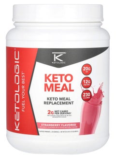 Ketologic Keto Meal Strawberry 1.8 lb (800 g) 