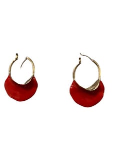 VENTIUP Fashion Ladies Earrings Red  - Image 1