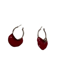 VENTIUP Fashion Ladies Earrings Red  - Image 3