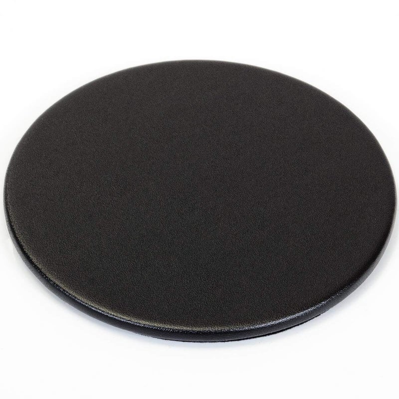 داكاسو Dacasso Black Leatherette 4 Set Coaster Set - Image 4