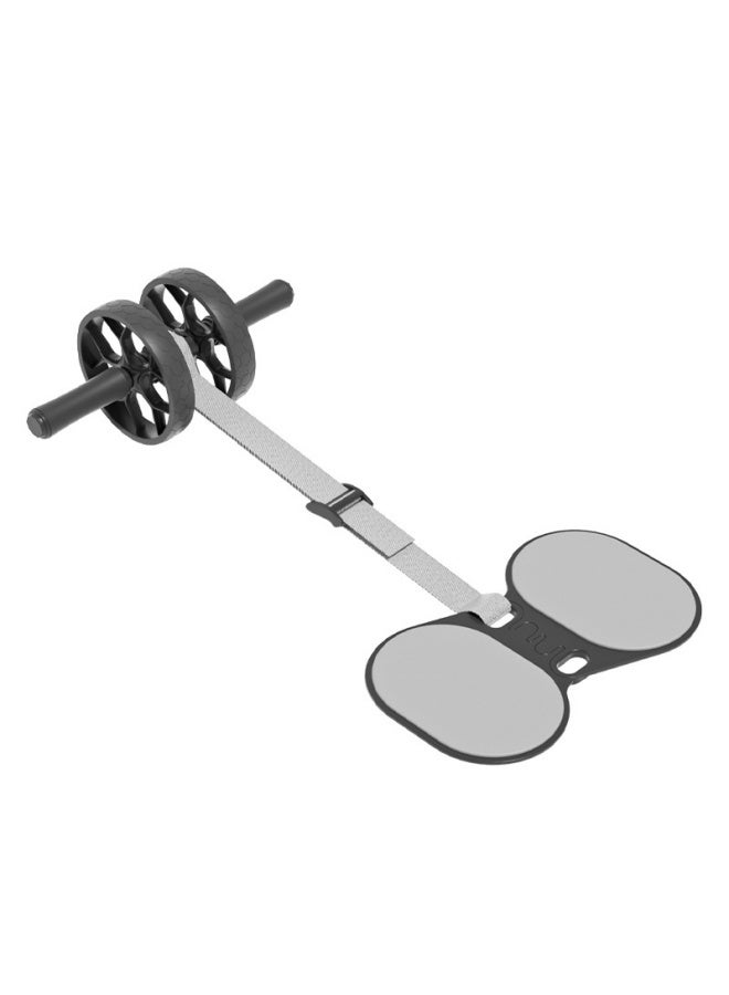 M MIAOYAN Abdominal wheel combination rebound unisex double wheel silent abdomen fat reduction non-slip abdominal muscle roller fitness wheel - Image 2