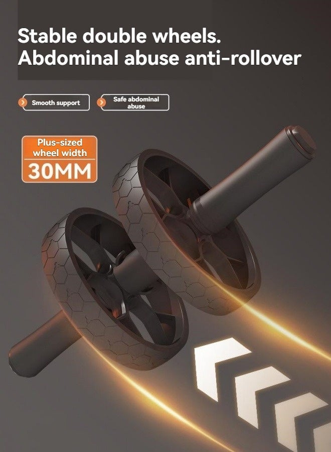 M MIAOYAN Abdominal wheel combination rebound unisex double wheel silent abdomen fat reduction non-slip abdominal muscle roller fitness wheel - Image 5