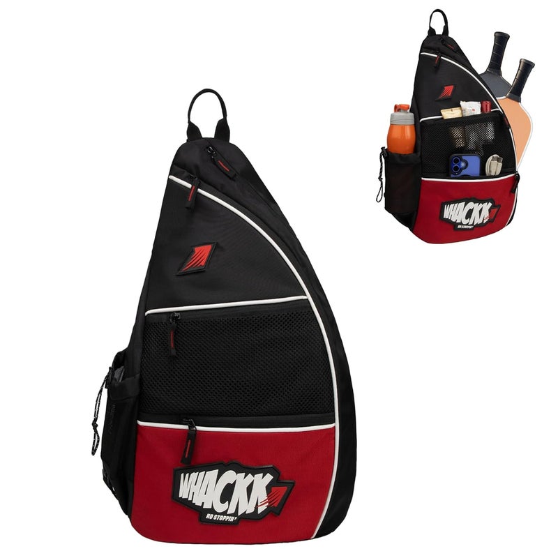 WHACKK Stance Red 23L Pickleball/Table Tennis TT Bag - Image 1