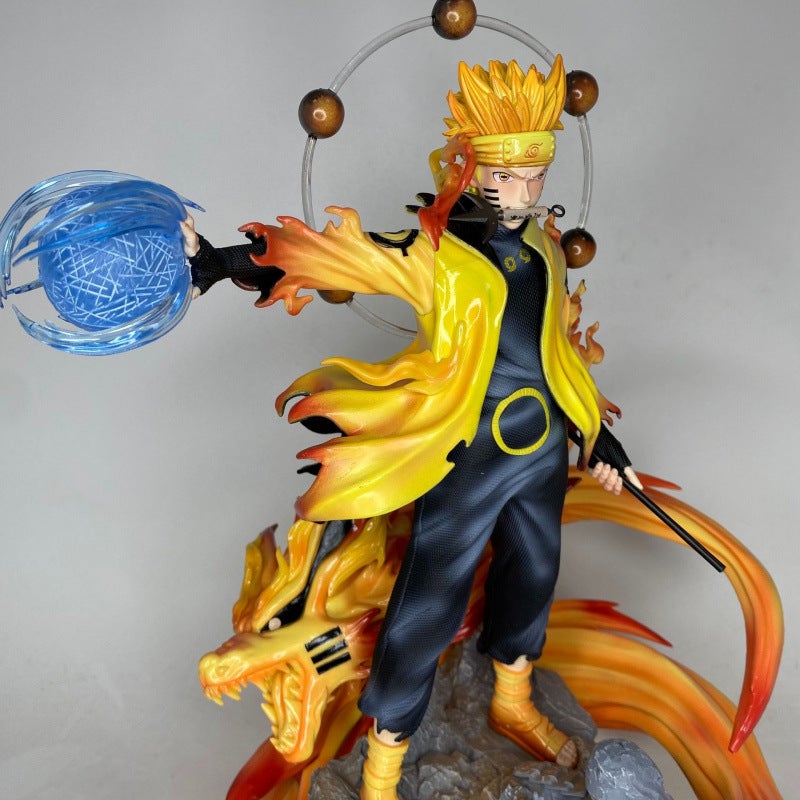Naruto and Sasuke Anime PVC Figures Collectible Statue for Display - Image 4