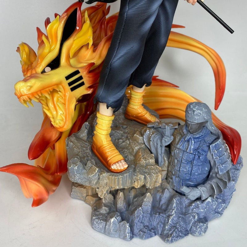 Naruto and Sasuke Anime PVC Figures Collectible Statue for Display - Image 3