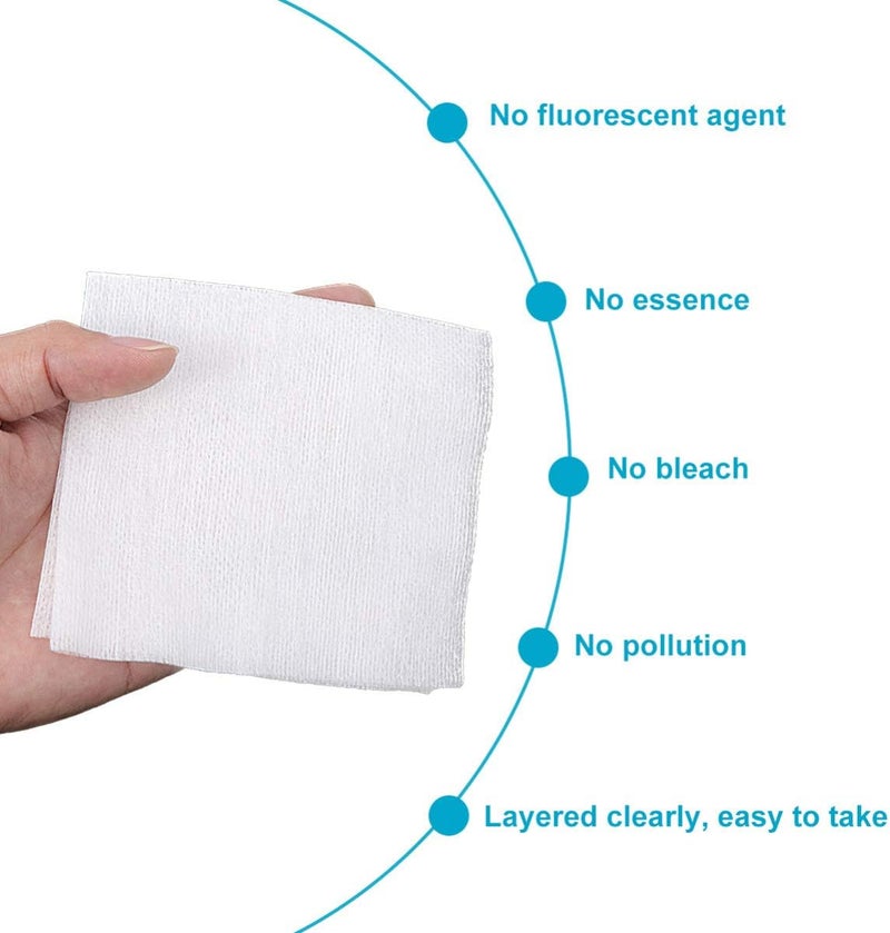 HEALLILY Gauze Pads 100pcs 10x10cm Wound Dressings NonSterile Gauze Swabs NonAdhesive Dressings for Wounds Bandages and Dressings Medical First Aid Supplies Absorbent Pads - Image 4