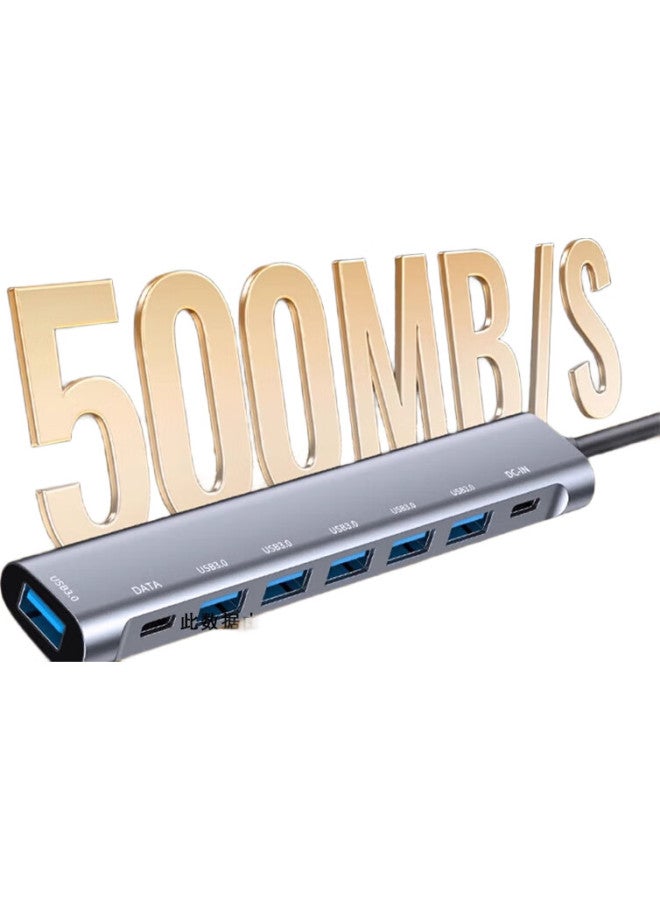 Union Star Ulinkstar Usb 3.0 Splitter Extender 8-port Usb Expander Hub Hub One Drag Eight 16cm Suitable For Apple Huawei Laptop Desktop U Disk Hard Drive Mouse Keyboard - Image 3