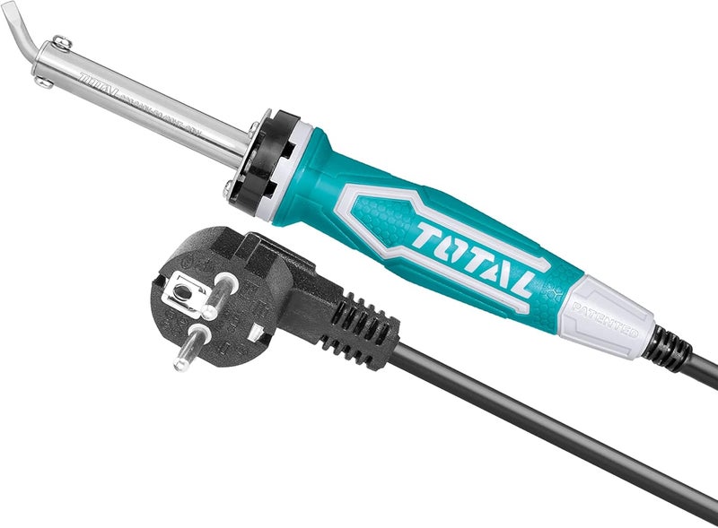 توتال مكواة لحام كهربائية ذات طرف منحني 60 واط