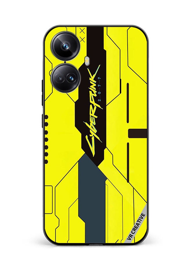VR CREATIVE Protective Case Cover For Realme 10 Pro Plus Cyberpunk Design Multicolour - Image 1